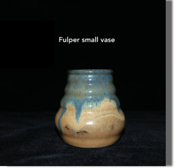 Fulper small vase, only pot without information, notes are lost, details will be hunted down...